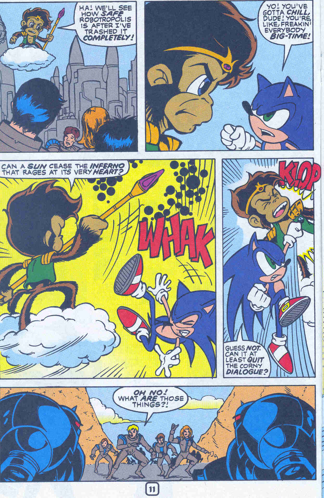 Sonic - Archie Adventure Series March 2001 Page 11